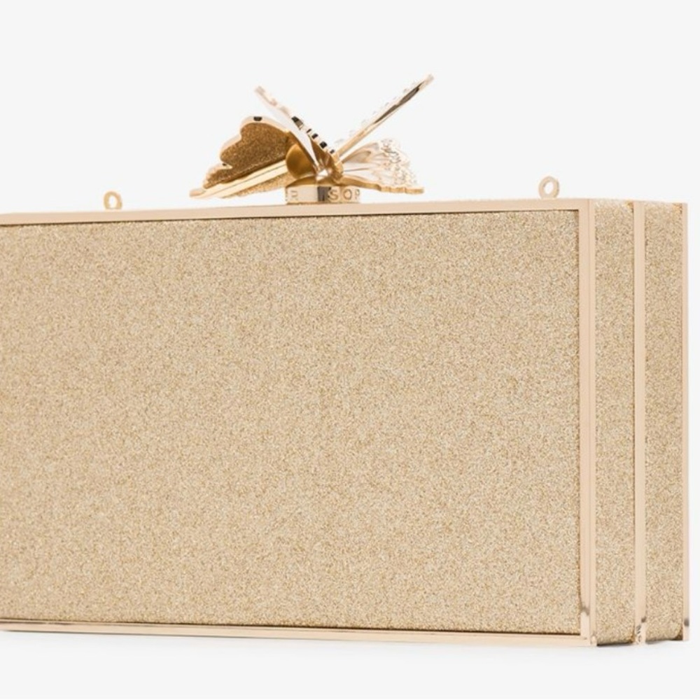 Sophia Webster
Clara Butterfly Glitter Box Clutch Bag